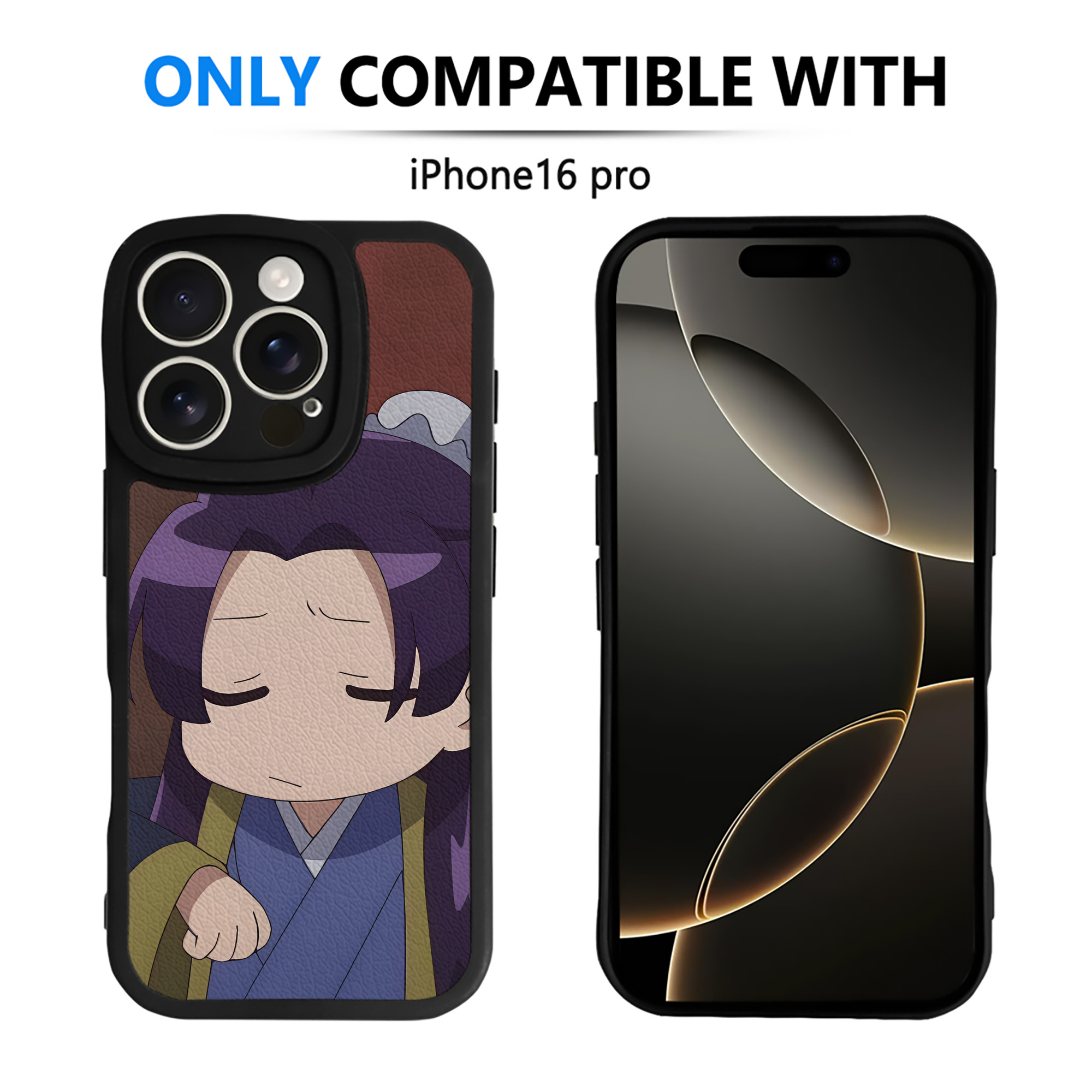 薬屋のひとりごと The Apothecary Diaries 【iPhone 16シリーズ対応】シリコンスマホケース（レザー調） 材質：シリコン